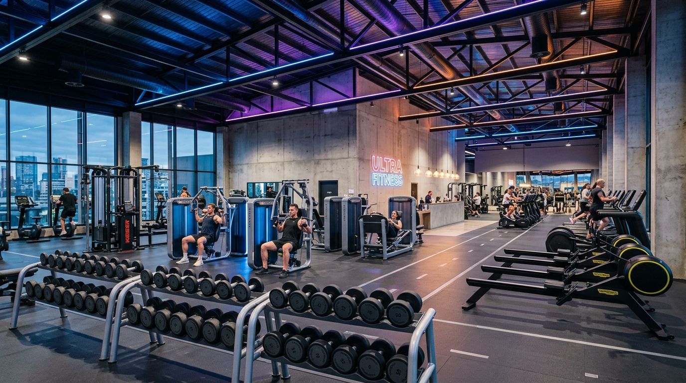 The Foundation strength and conditioning floor